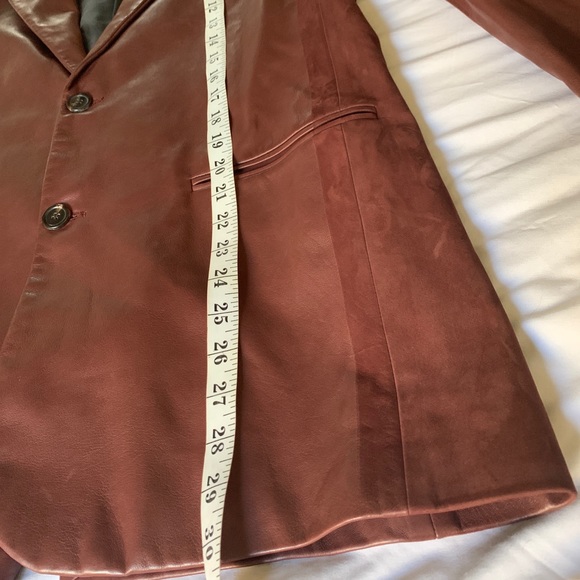 Hermès lambskin leather blazer - Picture 7 of 8